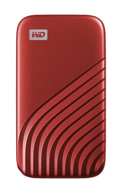 Western Digital My Passport 500 GB Rojo