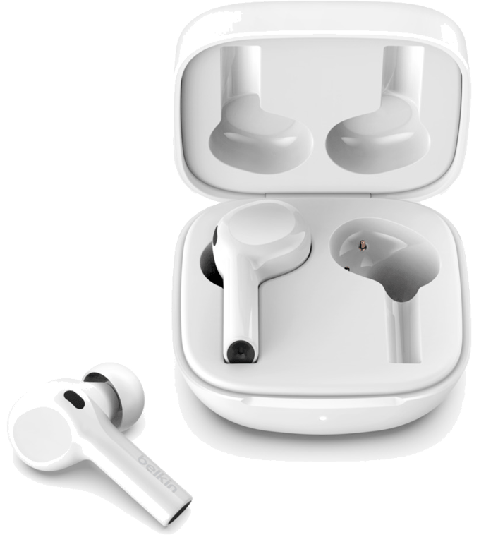 Belkin SOUNDFORM? Freedom Casque Sans fil Ecouteurs Bluetooth Blanc