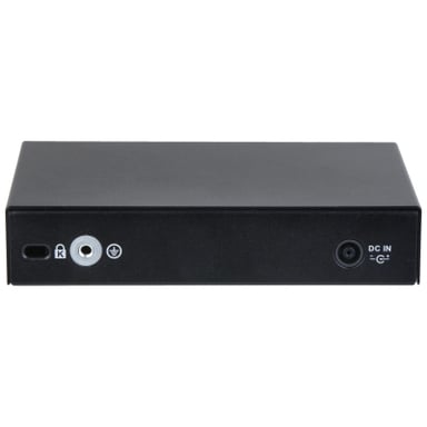 Dahua Technology DH-CS4006-4ET-60 commutateur réseau Géré L2 Gigabit Ethernet (10/100/1000) Connexion Ethernet, supportant l'alimentation via ce port (PoE) Noir