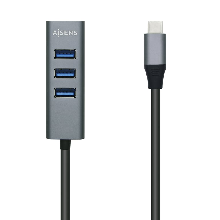 Aisens Hub USB 3.1 USB C USB C Mâle vers 4xType A Femelle 10cm Couleur Neuf - vue 7