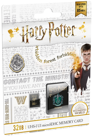 EMTEC Harry Potter Slytherin Carte mémoire flash adaptateur microSDHC SD inclus e UHS I U1 microSDHC UHS I - vue 3