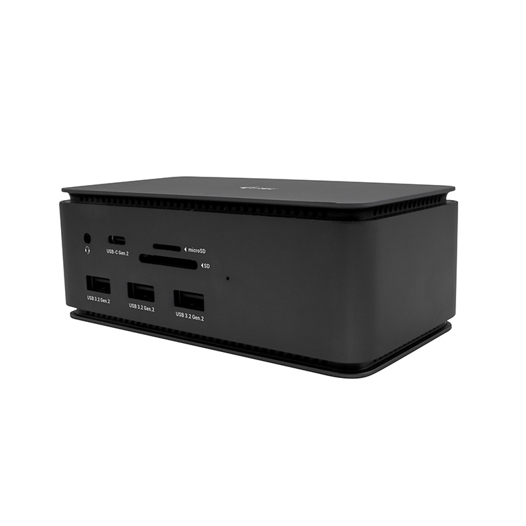 i tec Metal USB4 Docking station Dual 4K HDMI DP with Power Delivery + Universal Charger Neuf - vue 2