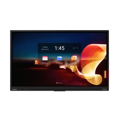 Lenovo ThinkVision T75 pantalla para PC 190,5 cm (75'') 3840 x 2160 Pixeles 4K Ultra HD LED Pantalla táctil Negro