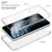 Coque pour Apple iPhone 11 PRO en TRANSPARENT 360° Full Body Housse de protection Étui Protection frontale et dorsale, protection intégrale avec protection d'écran