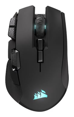 Corsair IRONCLAW WIRELESS SE ratón Juego mano derecha RF Wireless + Bluetooth + USB Type-C Óptico 26000 DPI