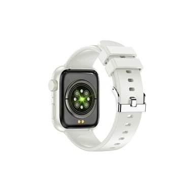 Montre Connectée Intelligente Igo Watch 3 – Assistant Vocal - Frequence Cardiaque - IP67 – Bluetooth 5.3 - Blanche