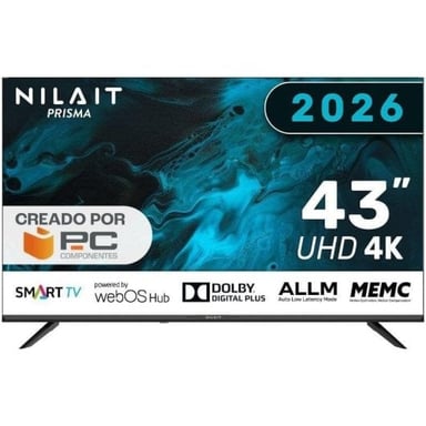 Nilait Prisma 43UD7004SWOS - TV LED UHD 4K Smart TV 43''