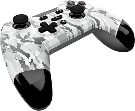 Gioteck WX4 Noir, Blanc Bluetooth Manette de jeu Analogique/Numérique Nintendo Switch