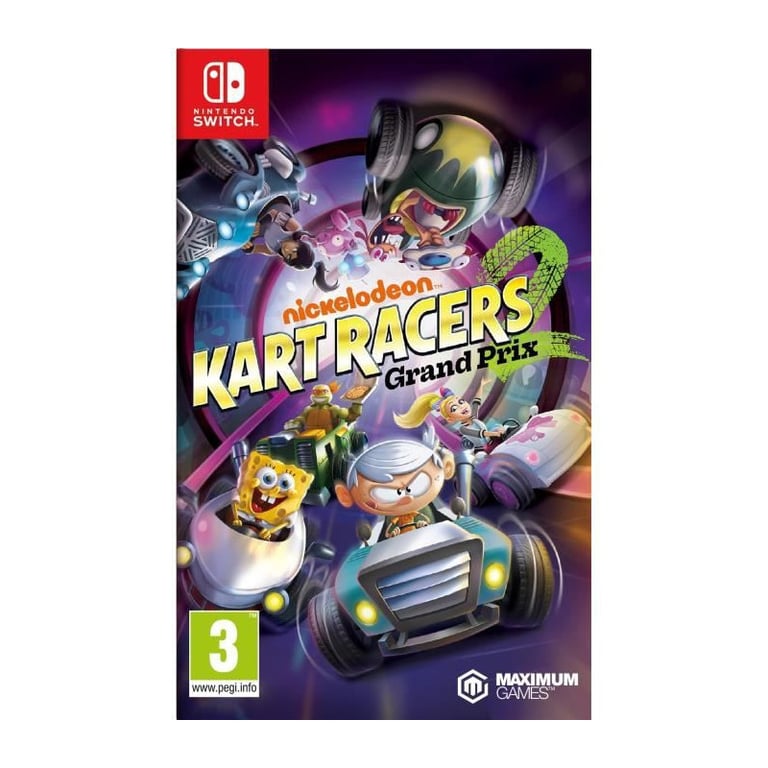 Nickelodeon Kart Racers: Grand Prix Jeu Switch - vue 2
