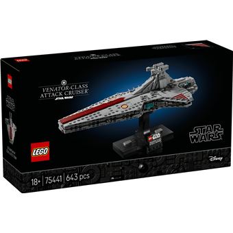 LEGO Star Wars 75441 Le croiseur d'assaut de classe Venator - Neuf