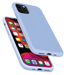 Guscio in morbido silicone gel antiurto per Apple iPhone 11 Pro, blu lilla