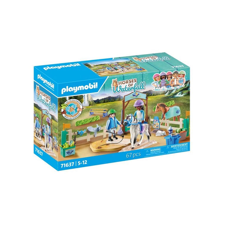 Arène d'équitation 71637 avec chevaux et personnages - Neuf