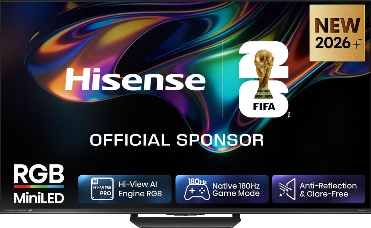 Hisense 75UR8S TV 75  4K Ultra HD Smart TV Noir - Neuf