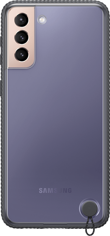 Coque Renforcée Clear Protective Contour Noir pour Samsung G S21+ 5G Samsung