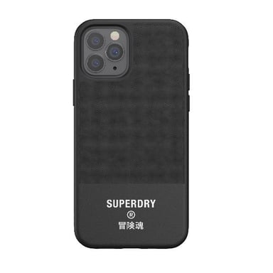 SuperDry 42585 coque de protection pour téléphones portables 15,5 cm (6.1'') Housse Noir