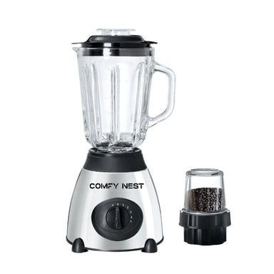 Blender mixeur en verre 2en1 fonction pulse 800W Comfy Nest CNBLG15P