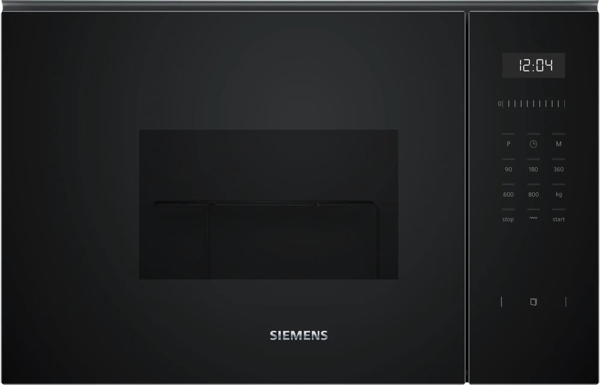 Micro-Ondes Encastrable Siemens BE525LMB1 – 800W, 20L, Grill, CookControl - vue 2