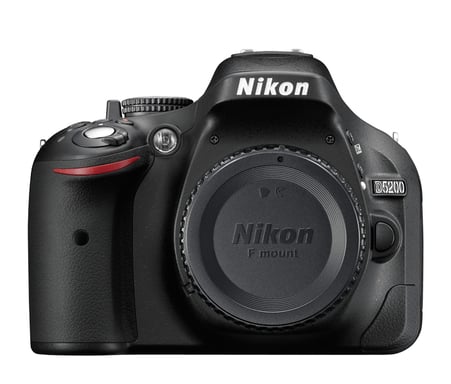 Nikon D5200 Boîtier d'appareil-photo SLR 24,1 MP CMOS 6000 x 4000 pixels Noir