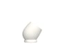 KREAFUNK Bell Réveil digital sans fil – LED dimmable, fonction snooze flip, batterie longue durée, design compact -blanc