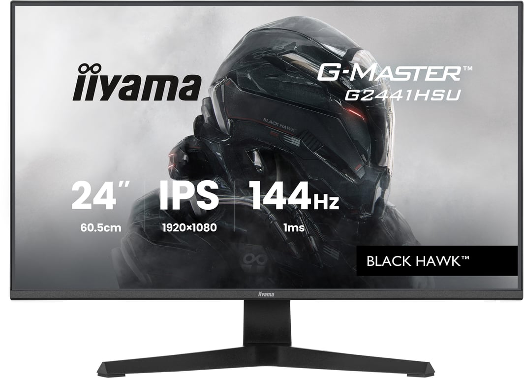 iiyama G2441HSU-B1 écran plat de PC 60,5 cm (23.8 ) 1920 x 1080 pixels Full HD LED Noir - Neuf