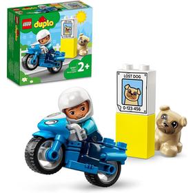 LEGO 10967 DUPLO La Moto De Police Jouet Pour les Enfants de et Plus Avec Figurine de Policier Développement De La Motricité Fine - vue 2