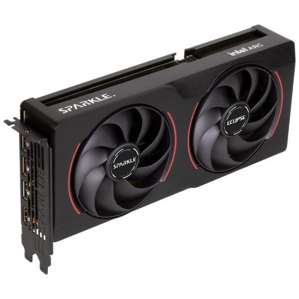 Carte Graphique Sparkle Intel Arc B570 Eclipse OC – 10 Go GDDR6, Ray Tracing, 8K HDR - vue 3