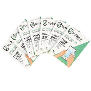 Pack 12 lingettes nettoyantes 4smarts pour écran - Désinfectant et antibactérien