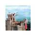 PLAYMOBIL 72112 Castello Forte Cavalieri del Leone, Torre di avvistamento, Ponte levatoio, 183 Pezzi, Grigio e Rosso