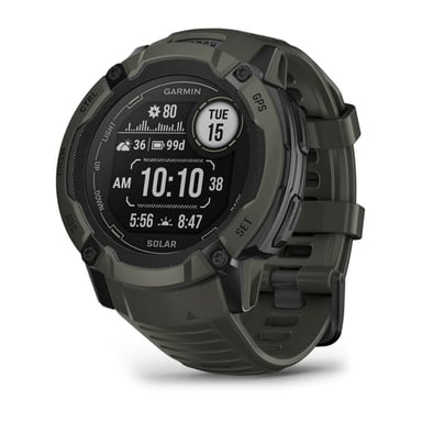 Instinct 2X Solar 2,79 cm (1.1'') MIP 50 mm Écran tactile Vert GPS (satellite)
