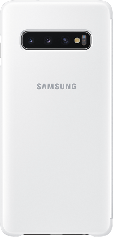 Etui Samsung Galaxy S10e Clear View Cover Blanc