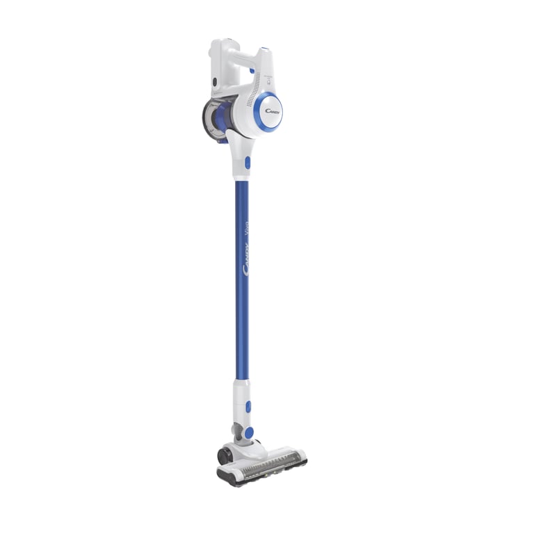 CANDY CVIVA10 Aspirateur Balai Puissant 22V 3 niveaux de Performance Grande Autonomie 35 Min Electrobrosse LED Leger Vidage 1 Clic