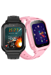 Montre intelligente pour enfants Valdus D38, écran IPS 1,6 pouces, 710 mAh, 4G, SOS, rose