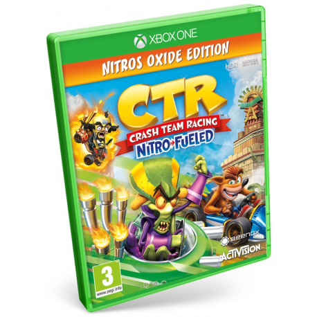 Crash Team Racing Nitro Fueled Nitros Oxide Edition Xbox One Deluxe Italien - vue 3