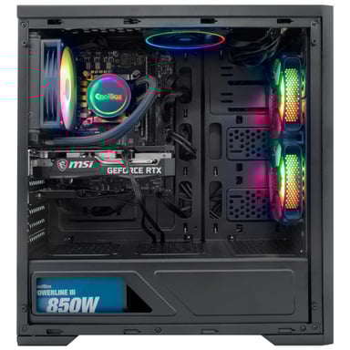 PC Gamer - DeepGaming Venom Intel Core i7-10700F - 32GB RAM - 500GB SSD NVMe PCIe 4.0 - GTX 1650 4GB GDDR5 - FDOS