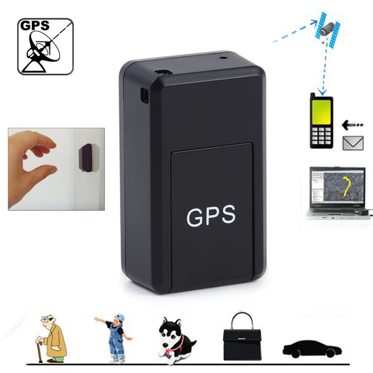 Concéntrese en el micrófono espía GSM con rastreador GPS