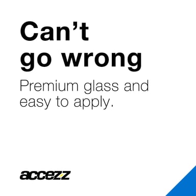 Accezz Protection d'écran premium en verre trempé pour Apple iPad 9 (2021) 10.2 pouces / iPad 8 (2020) 10.2 pouces / iPad 7 (2019) 10.2 pouces