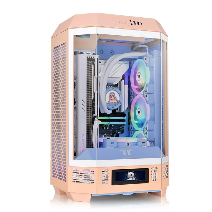 Thermaltake Tt The Tower 300 Fuzz Boîtier mini tour Fenêtre - vue 2