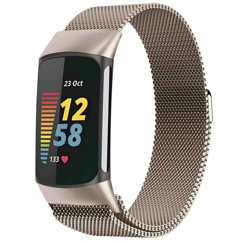 Bracelet Fitbit Charge 5 Magnétique Milanais - vue 7