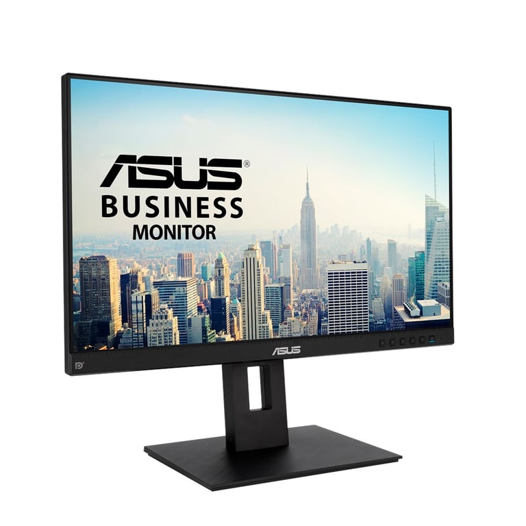 ASUS BE24EQSB Ecran PC 23 8'' FHD Dalle IPS 16:9 1920x1080 300cdm² 60Hz DP HDMI VGA Kit mini PC inclus Filtres de lumière Haut parleurs Ajustement hauteur Pivot 360° - vue 2