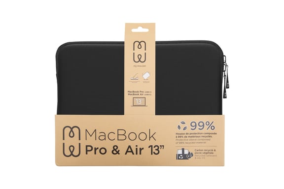 Custodia per MacBook Pro / Air 13'' in memory foam modello Basics Life