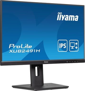 iiyama ProLite XUB2491H-B1 PC a schermo piatto 60,5 cm (23,8'') 1920 x 1080 pixel Full HD LED Nero