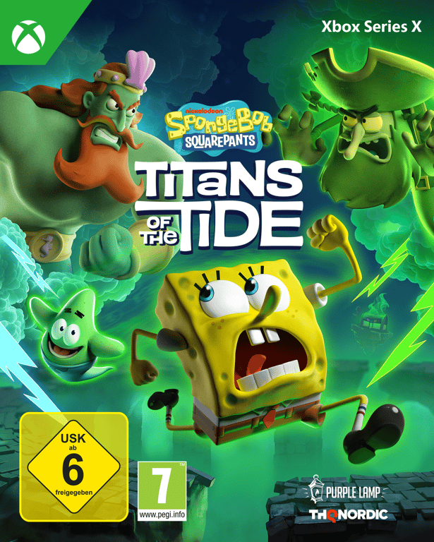 SpongeBob Titans of the Tide Xbox Series X - Neuf