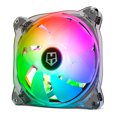 NOX Hummer X140-FAN Boitier PC Ventilateur 14 cm Translucide 1 pièce(s) - Neuf