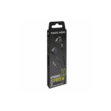SBS Prism Auricular Con cable Llamadas/Música Negro