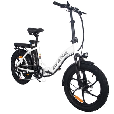 Vélo de ville électrique pliable AVAKA BZ20 PLUS 20'' Moteur 500W Batterie 48V 15Ah