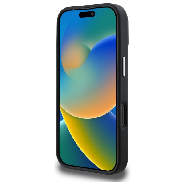 Étui Guess pour iPhone 16 Pro Max 6.3 étui rigide Grained Triangle MagSafe Neuf - vue 2