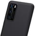 Nillkin Funda para Huawei P40 Serie Super Frosted Shield Compatible con Carga Qi Negro