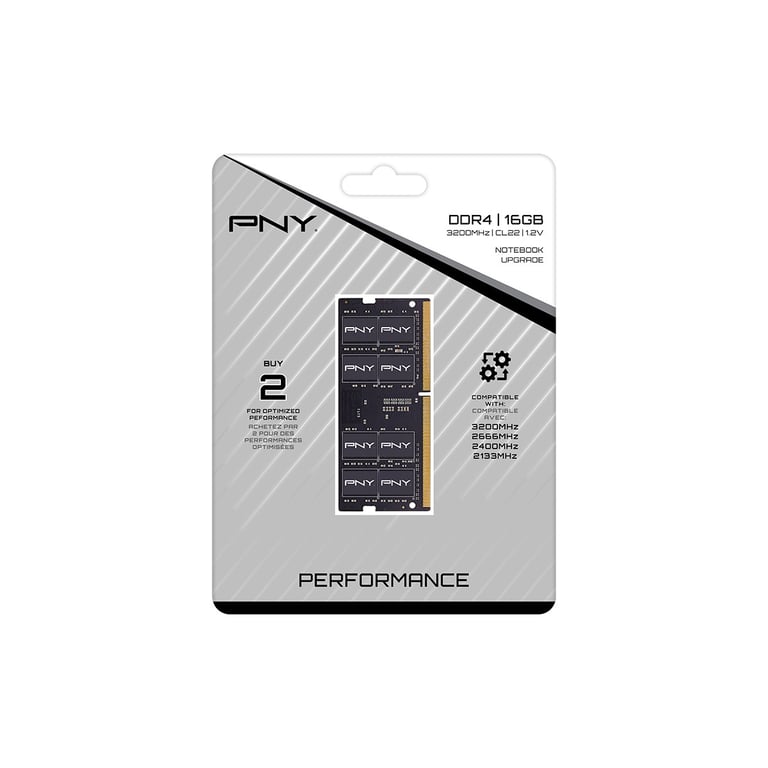 PNY MD16GSD42666 module de mémoire 1 x DDR4 2666 MHz Neuf - vue 2