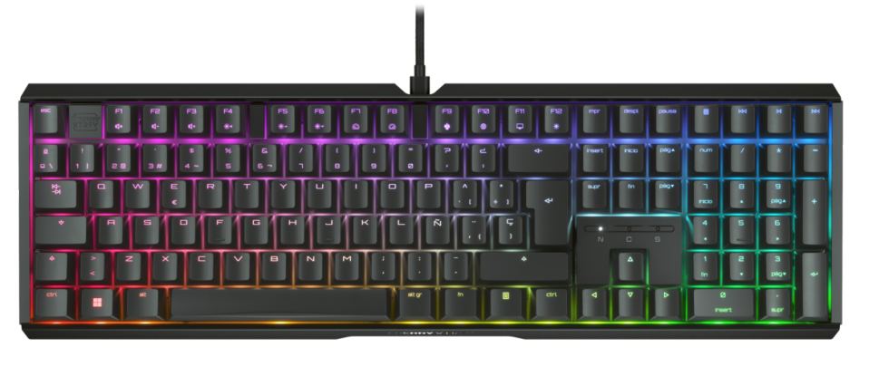 Cherry XTRFY MX 3.1 RGB clavier Gaming USB QWERTY Espagnole