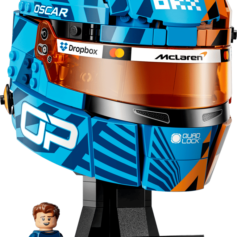 McLaren Mastercard F1 Team Casque d'Oscar Piastri - vue 7